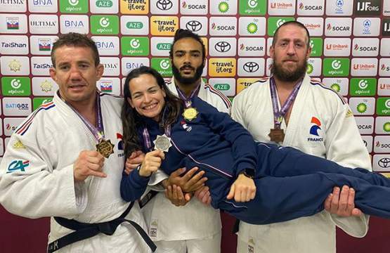 Entraînement Équipe de France Para-judo