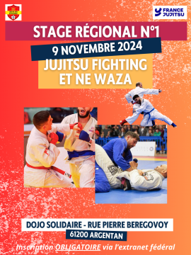 Stage régional Jujitsu Fighting et Ne Waza N°1