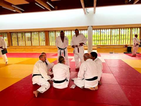 Les juges katas réunis en stage régional