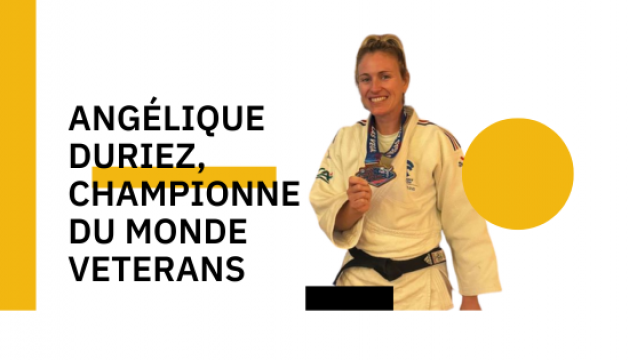 Angélique DURIEZ, Championne du Monde Vétérans