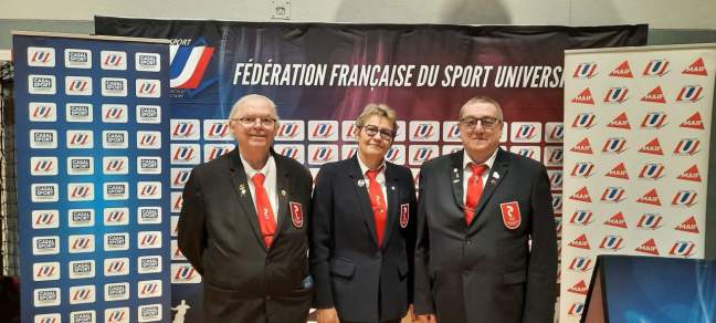 Trois commissaires sportifs normands au France Universitaire